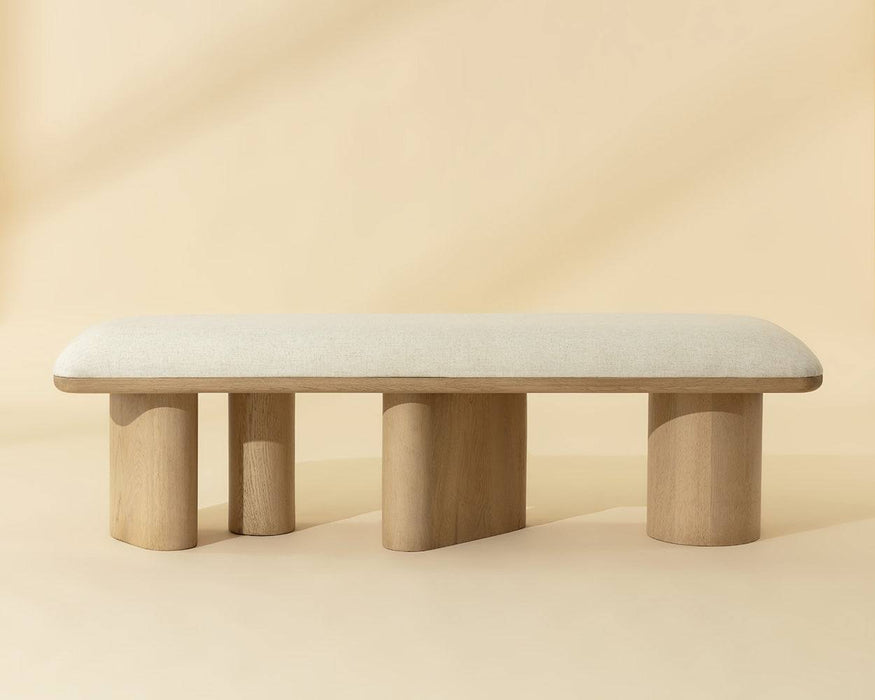 Hiro Bench - Light Oak