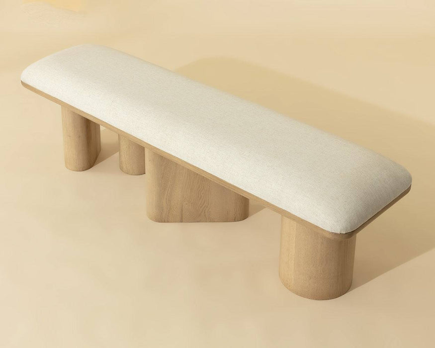 Hiro Bench - Light Oak
