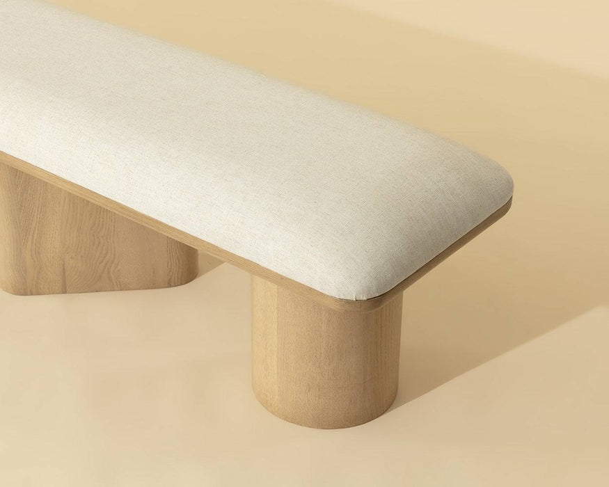 Hiro Bench - Light Oak