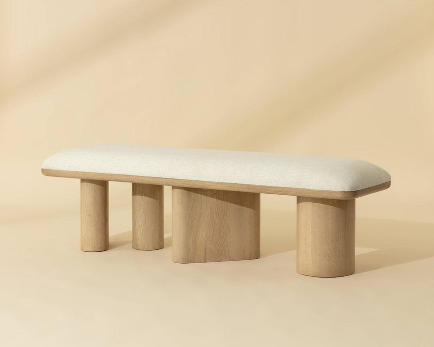 Hiro Bench - Light Oak