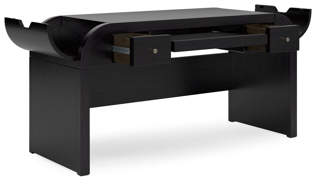 Rowanbeck - Home Office Desk - Black
