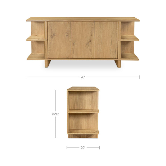 Casey - Sideboard - Rustic Oak