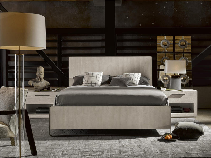 Modern Huston Nightstand Beige