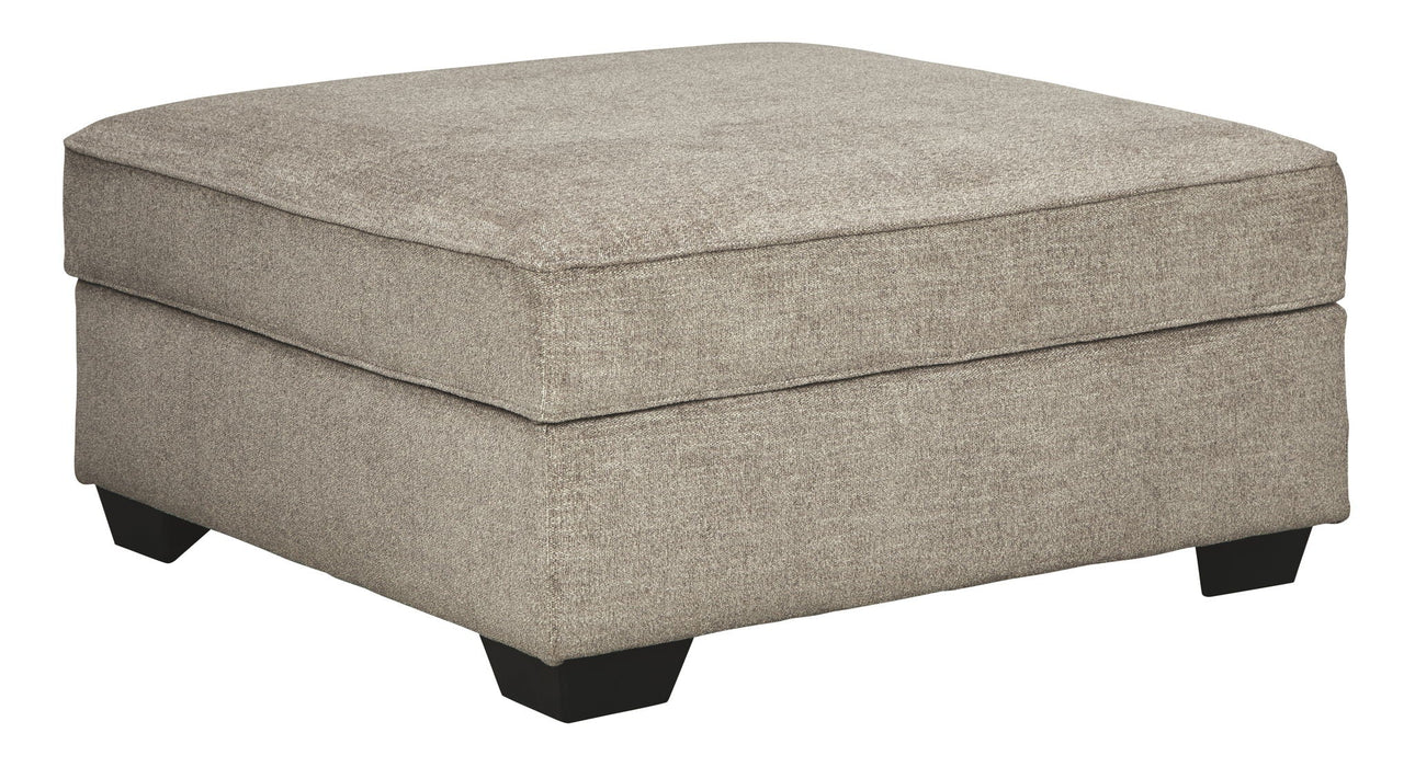 Bovarian - Ottoman With Storage - Stone