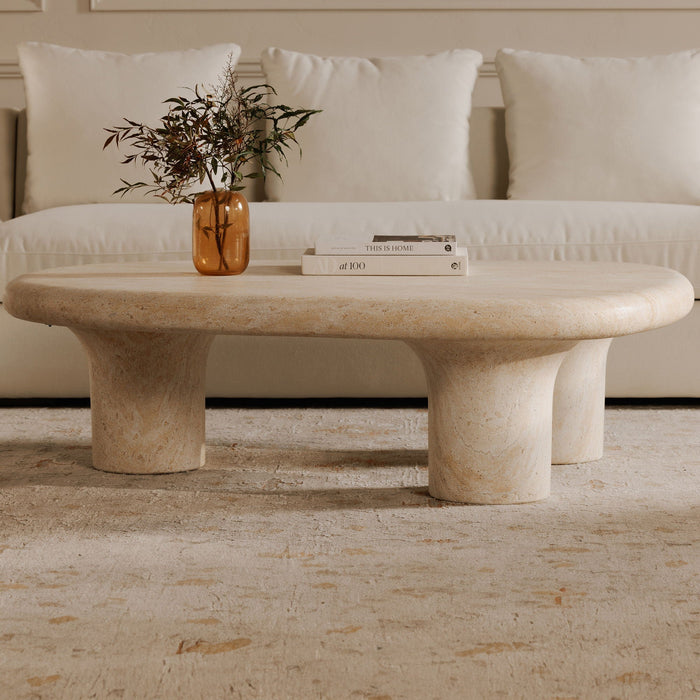 Warby - Outdoor Coffee Table - Beige