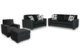 Gleston Sofa, Loveseat, Chair, and Ottoman