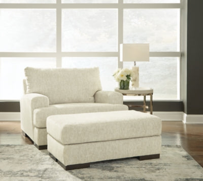 Caretti Sofa, Loveseat, Oversized Chair and Ottoman