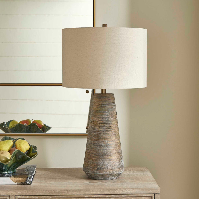 Mosier - Table Lamp - Rustic Beige