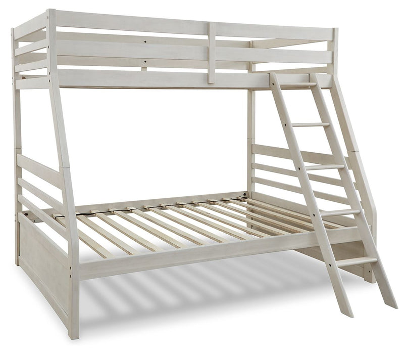 Robbinsdale Antique White Twin Over Full Bunk Bed