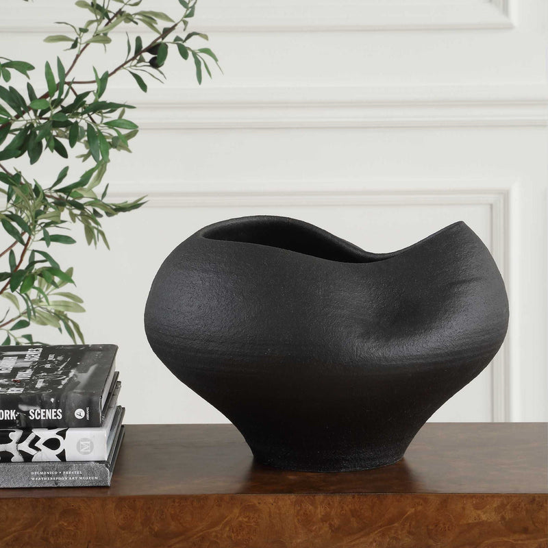 Nocturne - Bowl - Textured Black