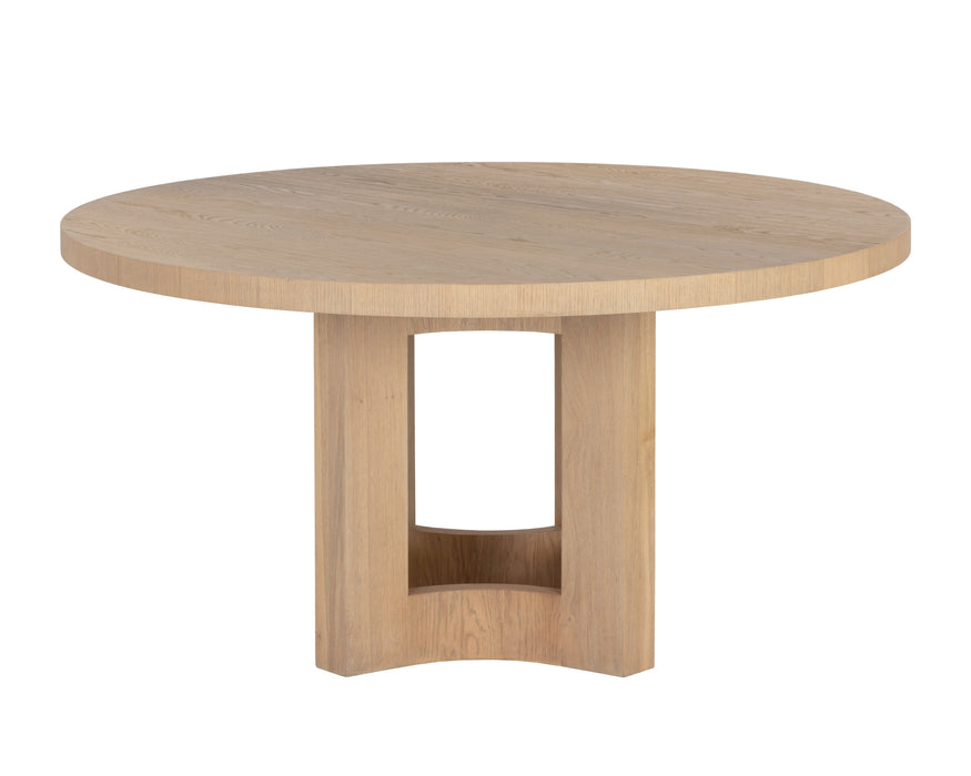 Elma Dining Table - Natural - 60"