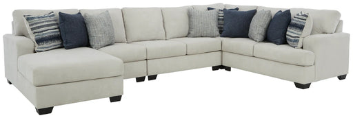 Lowder 5-Piece Sectional with LHF Chaise - Furniture Depot