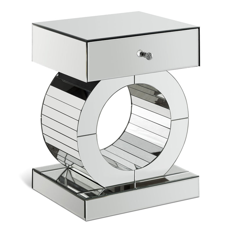 Jocelyn - End Table - Silver