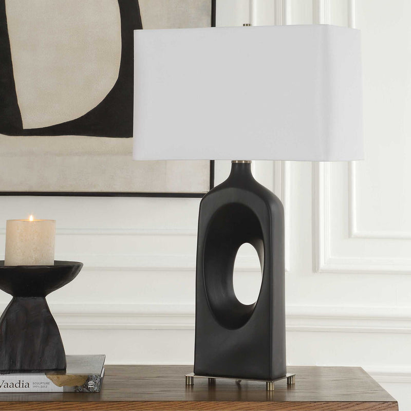 Void - Table Lamp - Matte Black