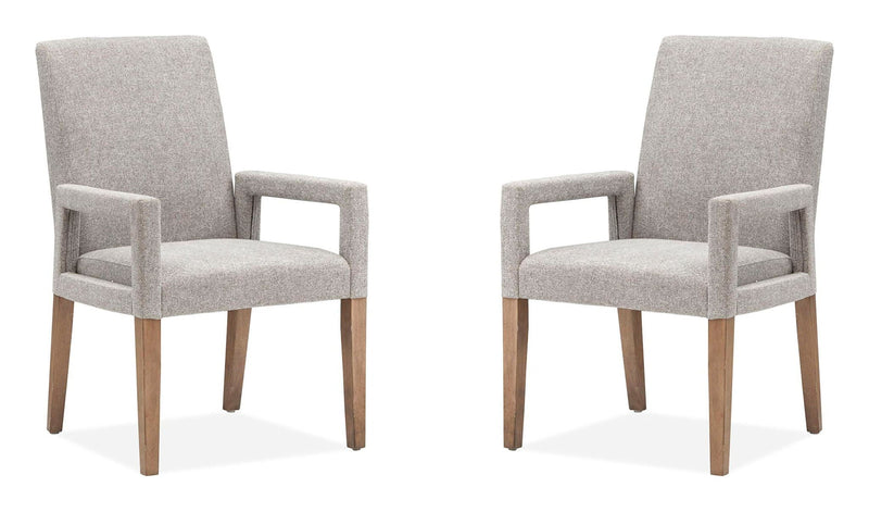 Lindon - Dining Arm Chair With Upholstered Seat & Back (Set of 2)