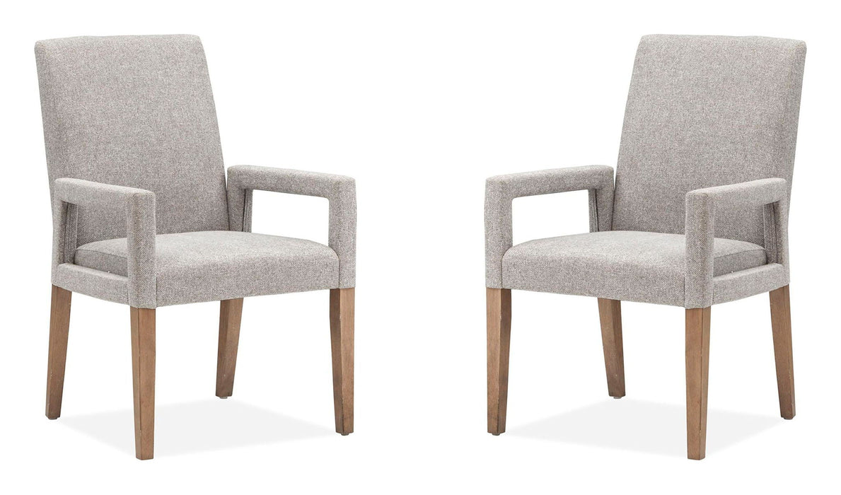 Lindon - Dining Arm Chair With Upholstered Seat & Back (Set of 2)