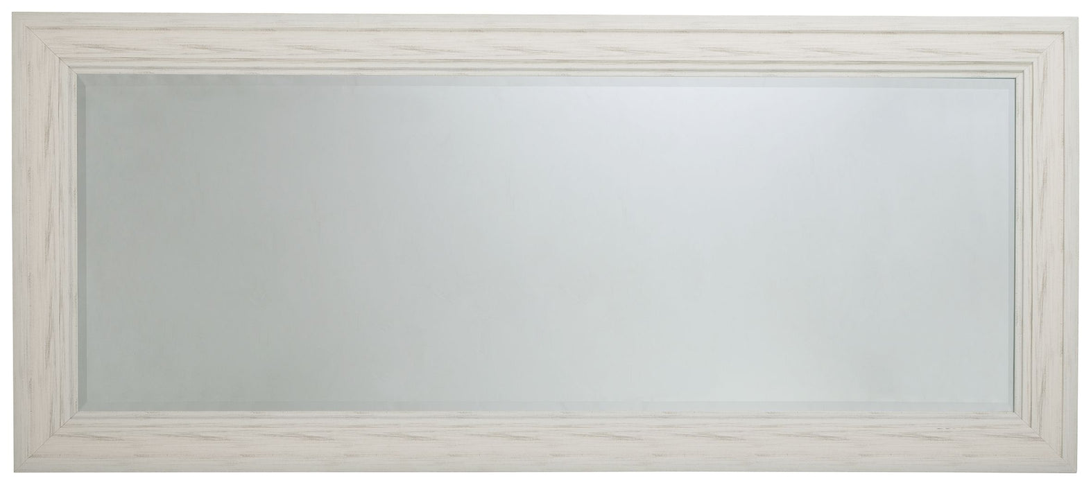 Jacee Floor Mirror - Antique White