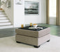 Creswell Ottoman With Storage - Furniture Depot