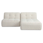 Sunseeker - 2 Piece Outdoor Nook - Brown Stripe