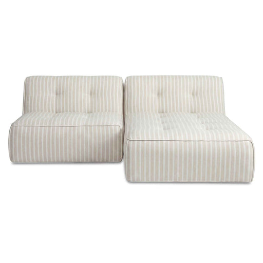 Sunseeker - 2 Piece Outdoor Nook - Brown Stripe