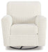 Herstow - Swivel Glider Accent Chair