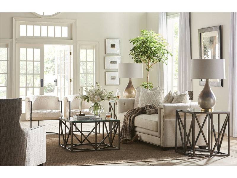 Curated Alpine Valley Accent Chair Beige