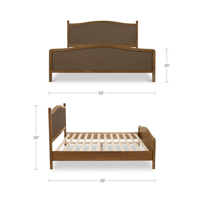 Eve - Queen Bed - Brown