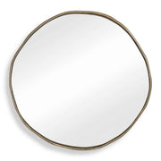 Lowen - Round Mirror - Brass
