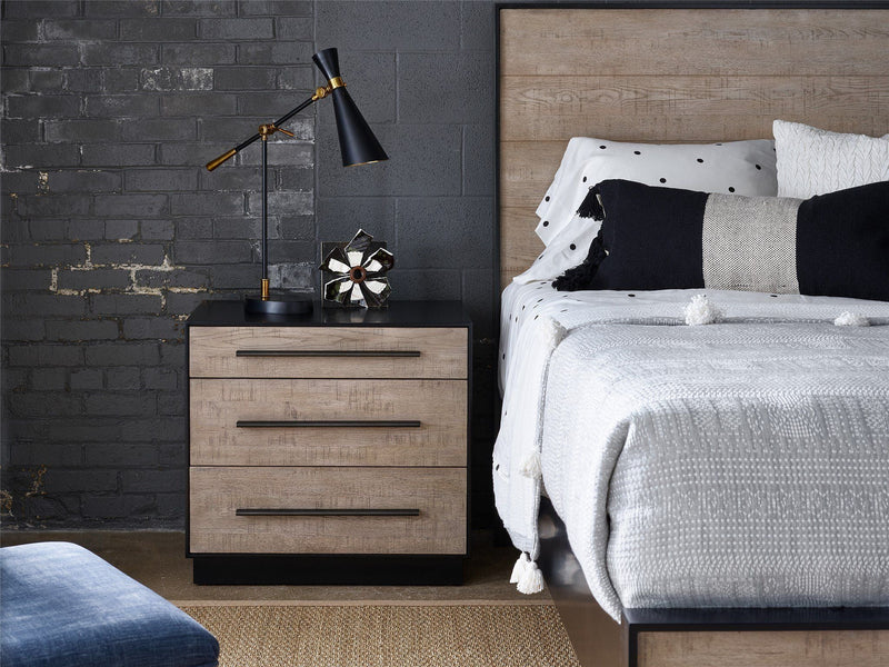 Calloway Bedside Table Light Brown