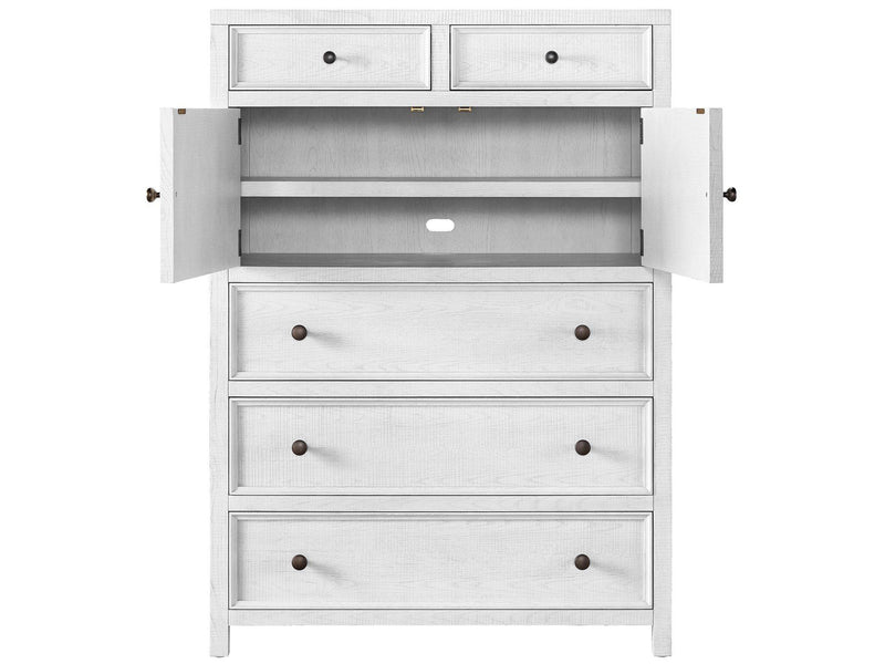 Modern Farmhouse Drawer Chest White