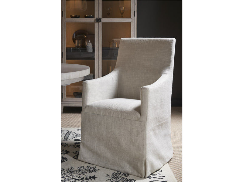 Coalesce - Manning Slip Covered Chair - Light Gray