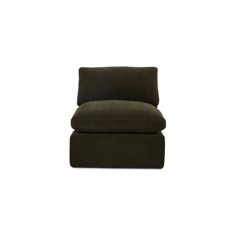 Cates - Slipper Chair - Dark Green