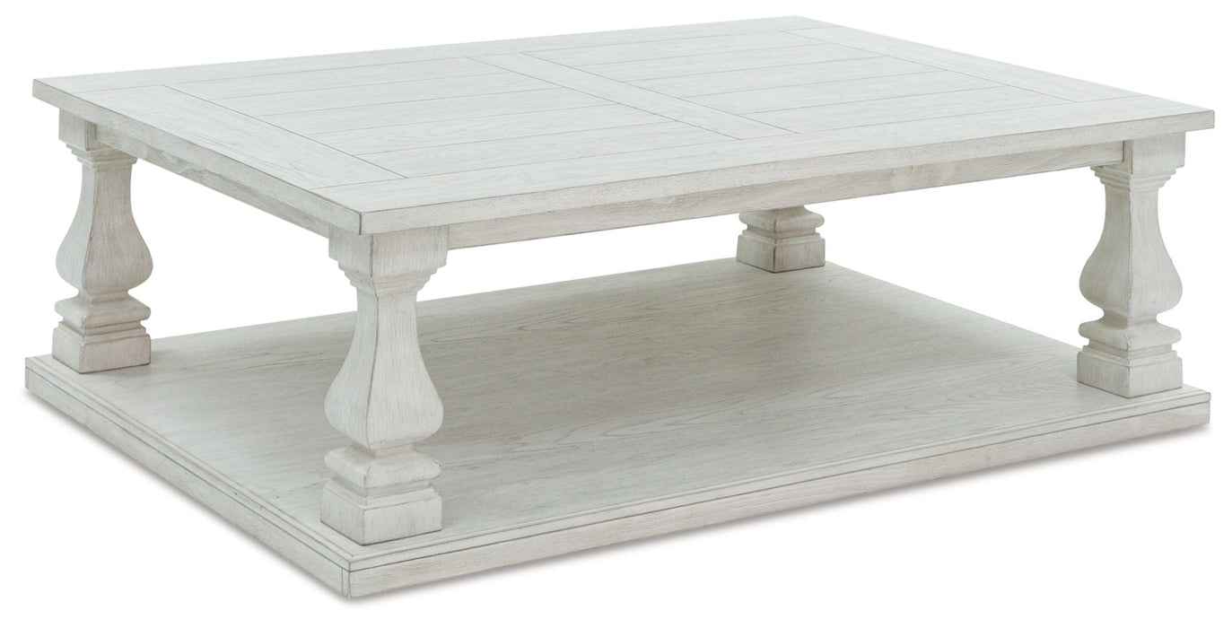 Arlendyne - Rectangular Cocktail Table - Antique White