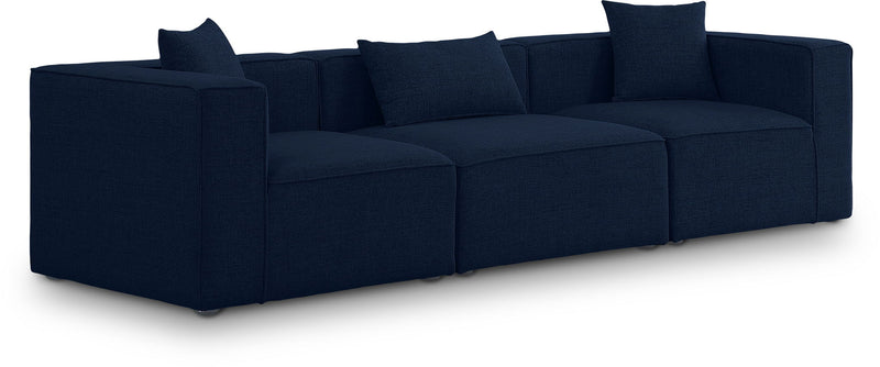 Cube - Linen Modular 3 Seat Sofa