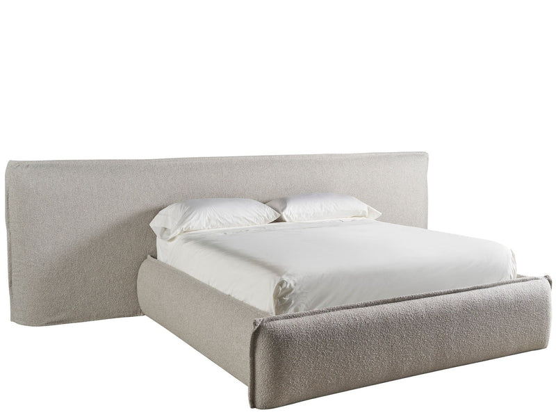 Modern - Lux King Wall Bed - Light Gray