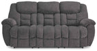 Foreside - Reclining Sofa - Charcoal