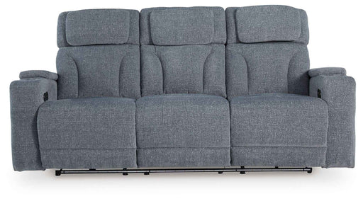 Studio Cave - Power Reclining Sofa - Steel