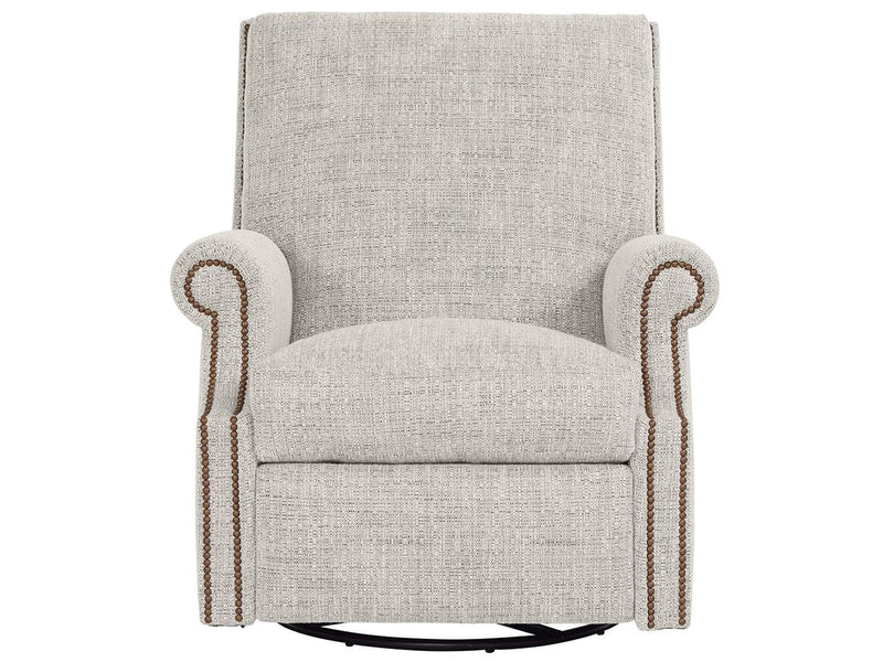 Maria Swivel Glider Recliner Special Order Pearl Silver