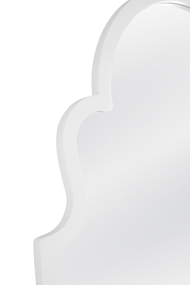 Elberta - Floor Mirror - White