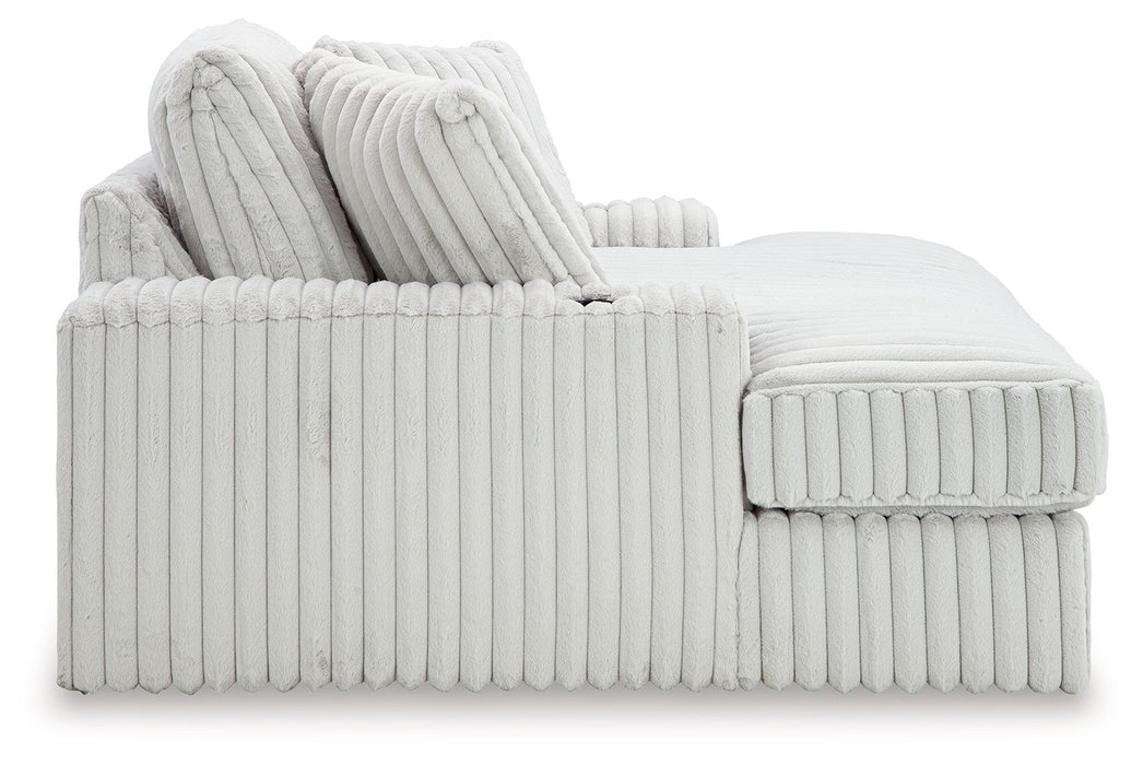 Stupendous - Oversized Chaise - Alloy