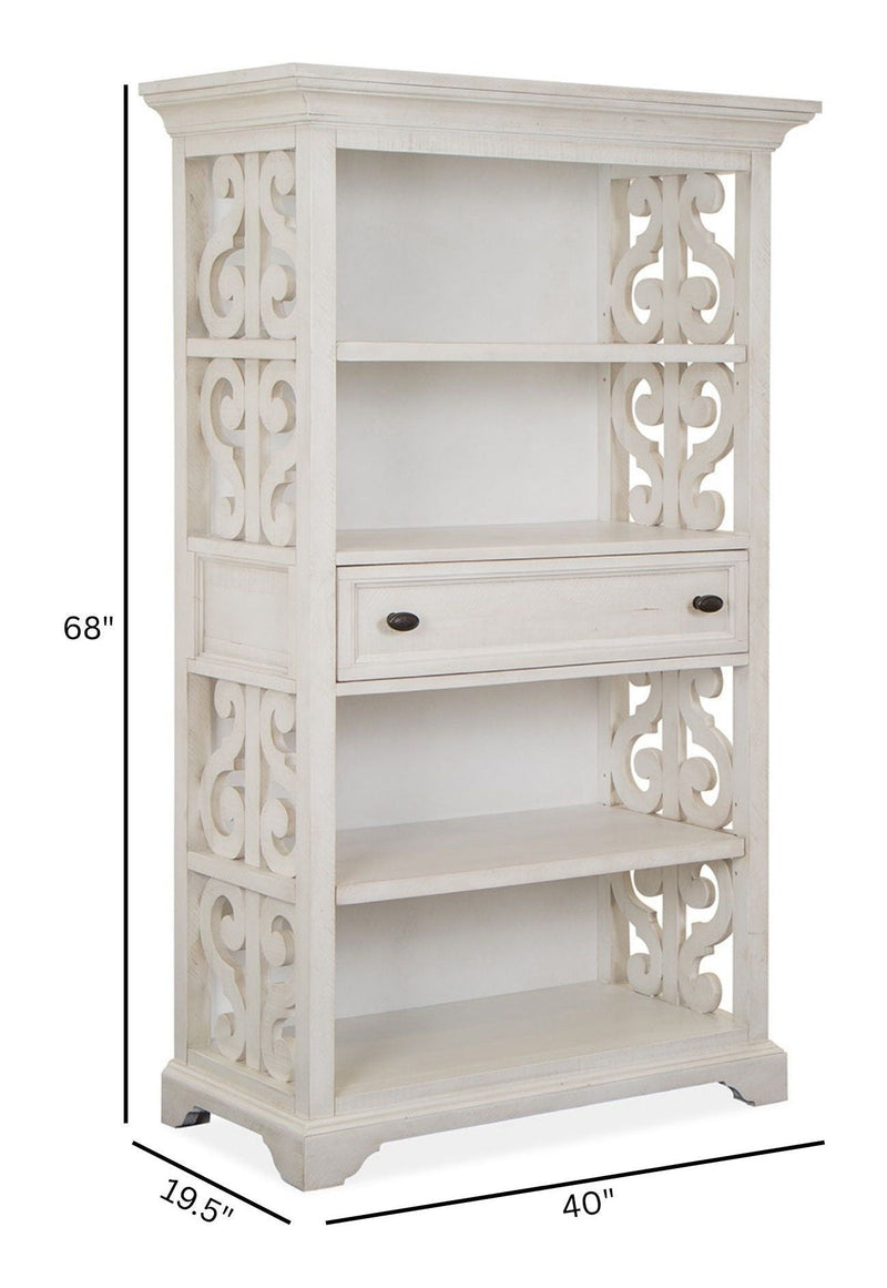 Bronwyn - Bookcase - Alabaster