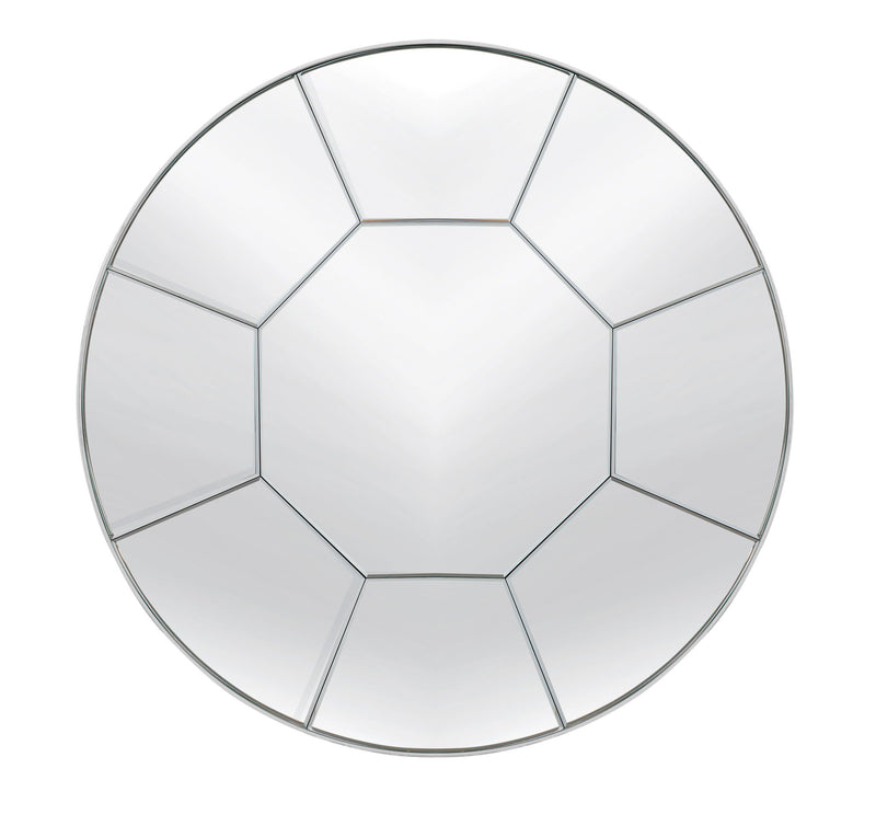 Facet - Wall Mirror - Silver