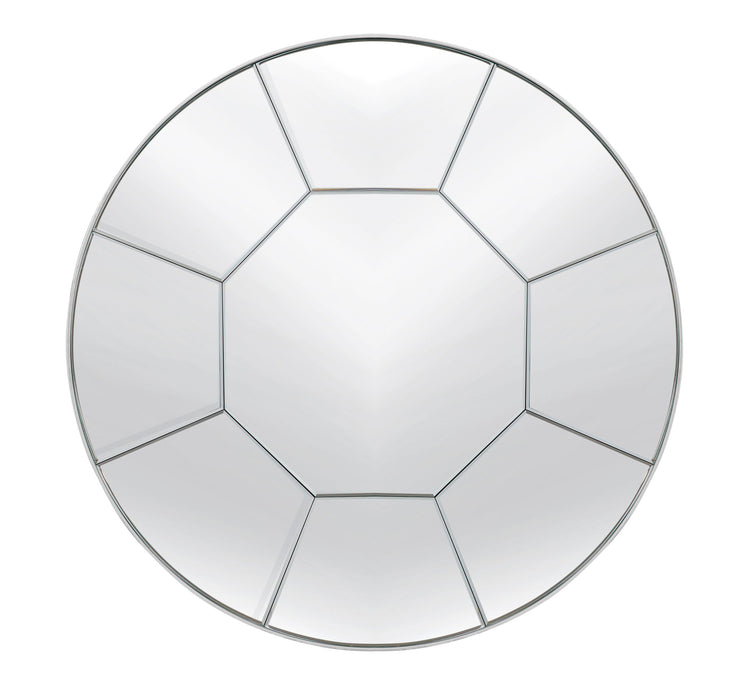 Facet - Wall Mirror - Silver