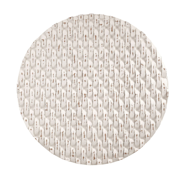 Inaya - Wall Art - Distressed White