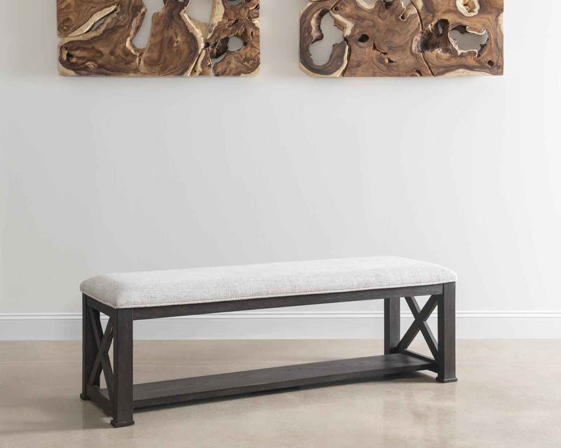 Briarwood - Upholstered Dining Bench - Sable