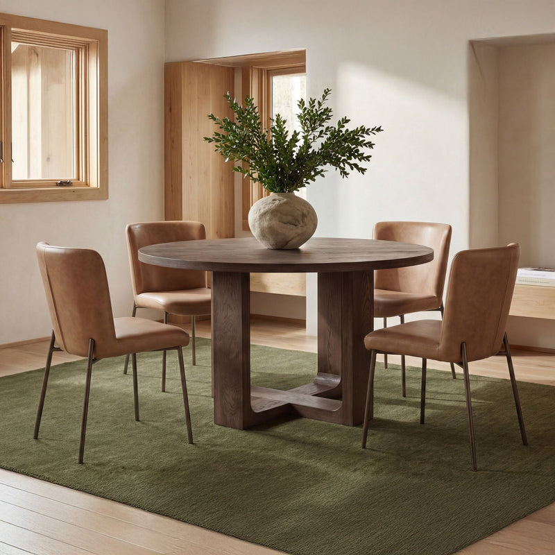 Hayes - Dining Table - Rustic / Brown