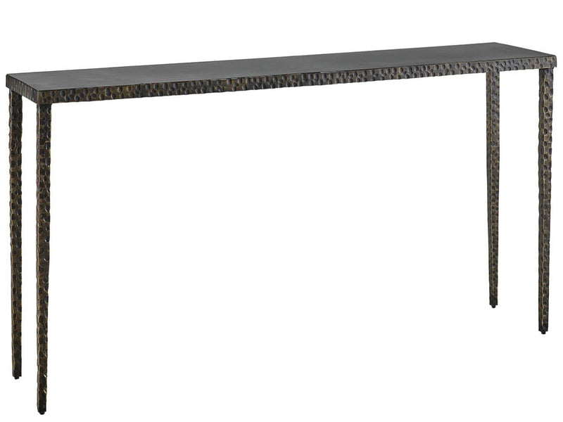 Curated - Minimalist Console Table - Dark Brown