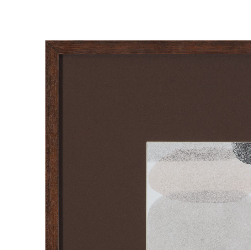 Stone Secrets II Framed Print - Brown