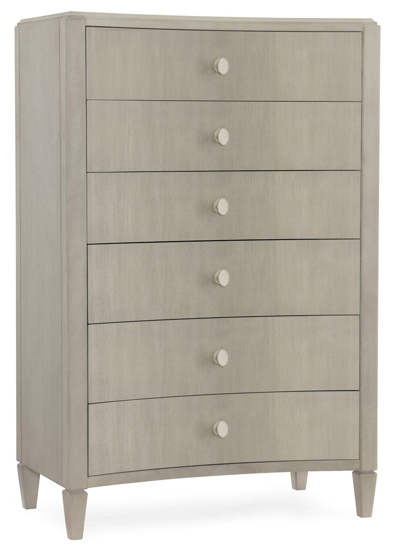 Elixir - 6-Drawer Drawer Chest - Silver