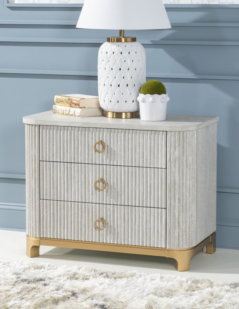 Miramar - Chest Nightstand - Oyster
